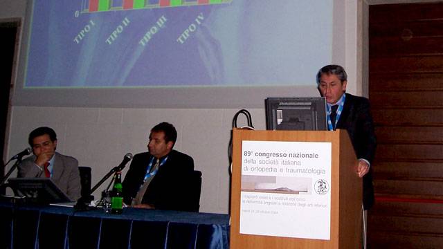 Dott Vincenzo De Cupis convegno nazionale società ortopedia