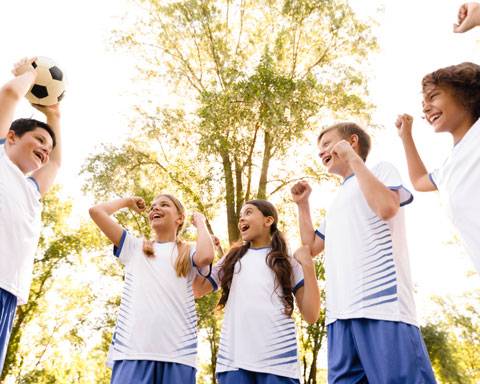 bambini in crescita e sport