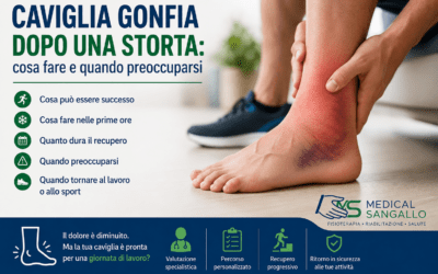 Caviglia gonfia dopo una storta: cosa fare e quando preoccuparsi | Anzio e Nettuno